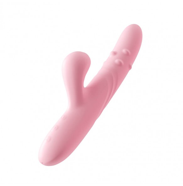 Ankni - Rotating Thrust Suction Vibrator Wand (Chargeable - Pink)